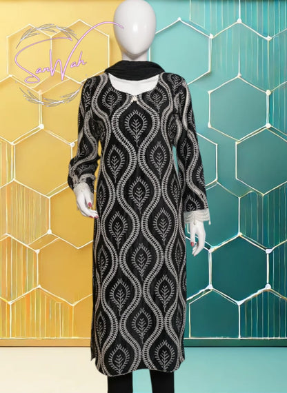 Turkish Velvet Cutwork Outfit