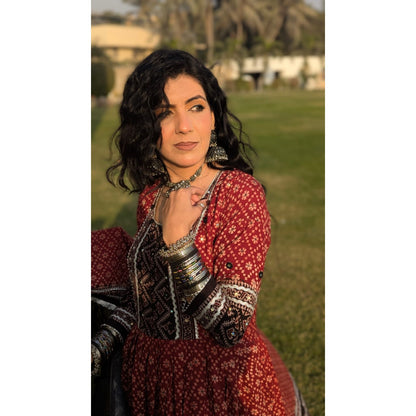 Sassi | سسی - Block Printed Lilan Frock