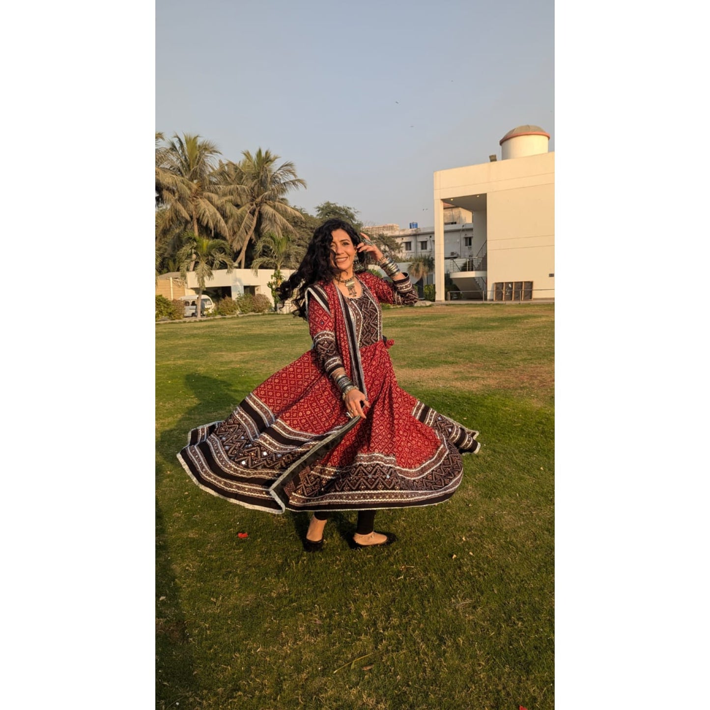 Sassi | سسی - Block Printed Lilan Frock