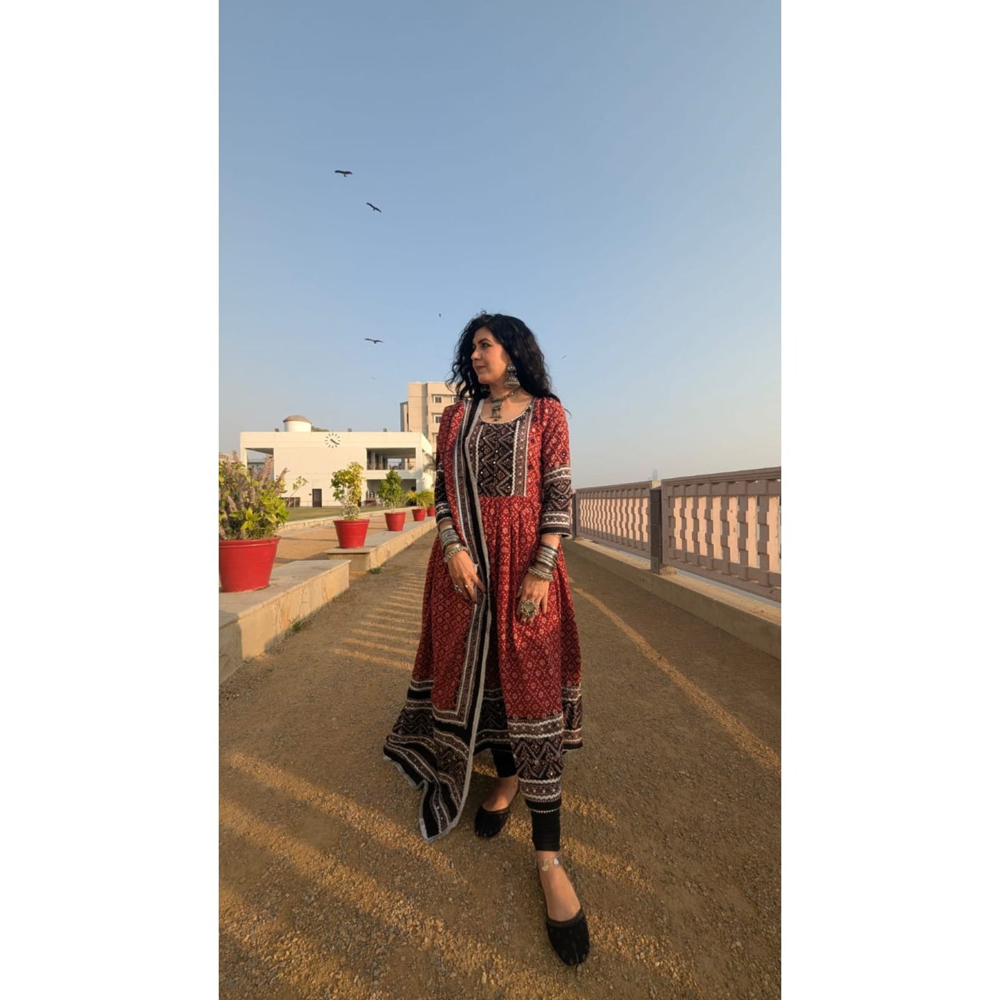 Sassi | سسی - Block Printed Lilan Frock