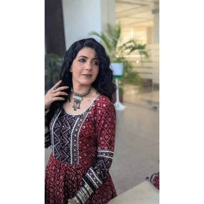 Sassi | سسی - Block Printed Lilan Frock