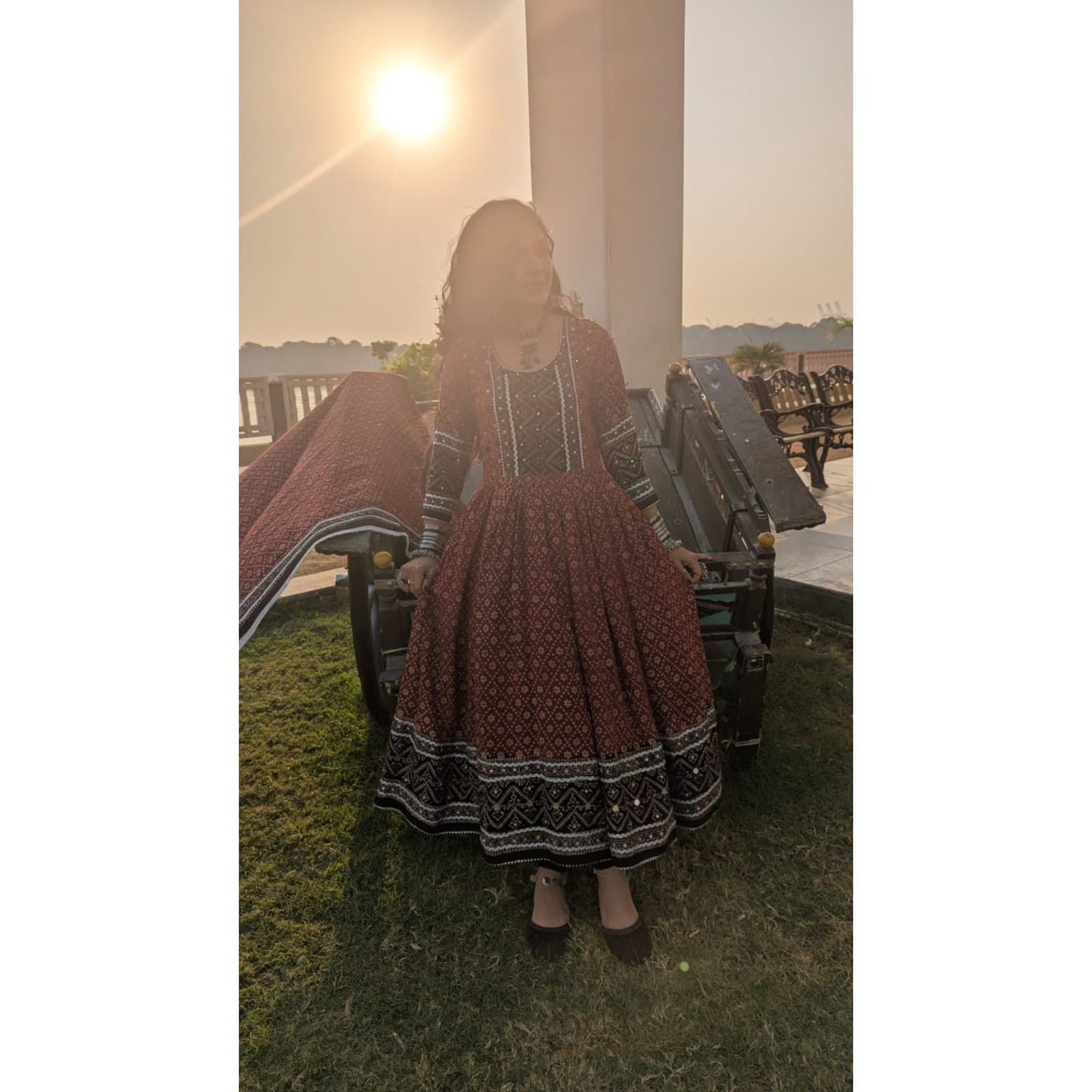 Sassi | سسی - Block Printed Lilan Frock